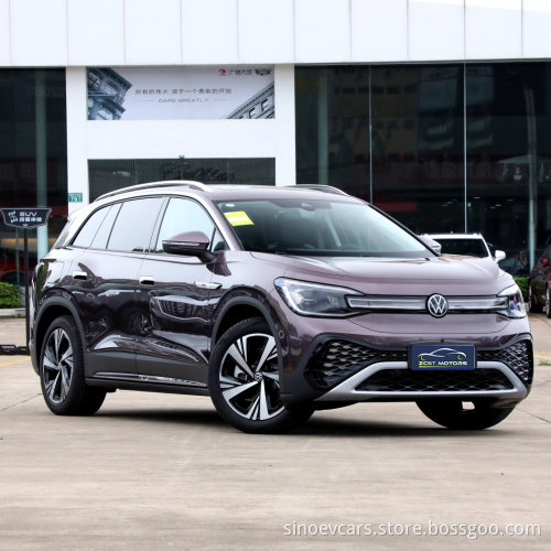 2022 2023HOT Продажа 5 Дверной 6 сидений Электромобиль VW ID6X Prime 313 лошадиных сил.